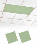 2 Pack Fluorescent Light Cover for Classroom Ceiling Light, Sage Green Magnetic by Home+L6