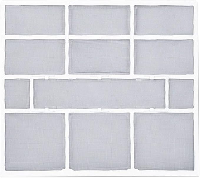 FABULETTA Air Conditioner Filter Cover, Wall Mounted Indoor Unit Dust Screen by Fabuletta