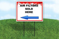 Air Filters Sold Here 4Th Of July American Flag Usa Patriotic Red Blue Stars by WorkHouseSigns