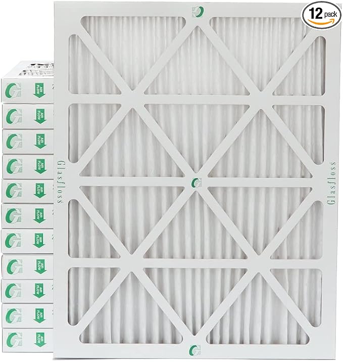 Glasfloss Industries ZLP16202 Z-Line Series ZL MERV 10 Pleated Filter by Glasfloss