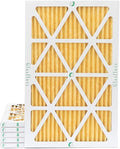 Glasfloss 14x25x1 MERV 11 AC & Furnace Air Filters. Box of 6. Actual Size: by Glasfloss