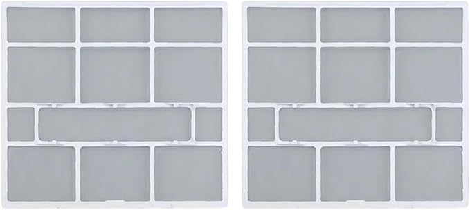 Plastic Air Conditioner Filter Mesh Indoor Unit Hanging Dust Screen Household - Image 6
