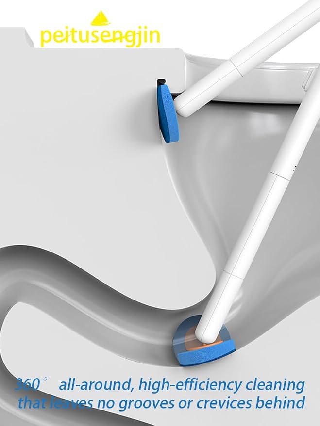 Disposable Toilet Brush, Auto-Ejecting, Includes 48 Enhanced Refills, Plus 3 - Image 8