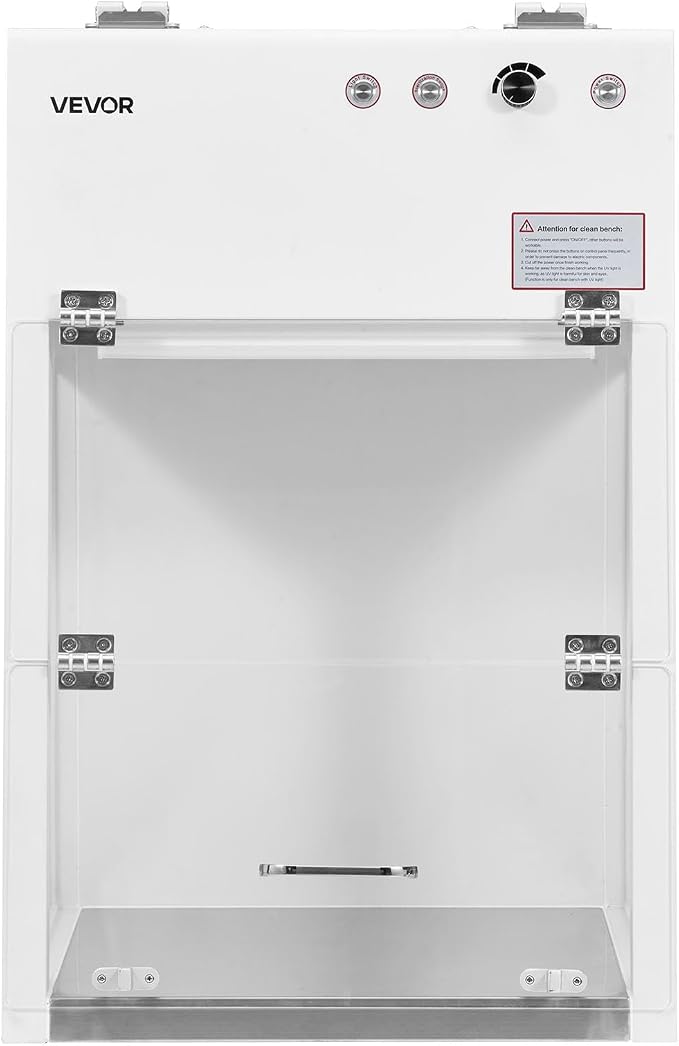 VEVOR Laminar Flow Hood, 20.08 x 20.47 x 23.62 inch Working Area Portable Clean - Image 11