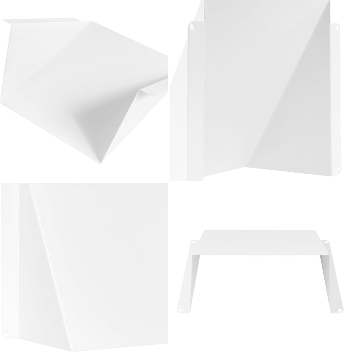 Repa Market 6 x 6 Inch White Galvanized Steel Vent Cover - Image 7