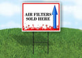 Air Filters Sold Here 4Th Of July American Flag Usa Patriotic Red Blue Stars Up by WorkHouseSigns