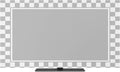 Modern Geometric Checkered Indoor TV Cover, Elastic TV Screen Protector by Unknown