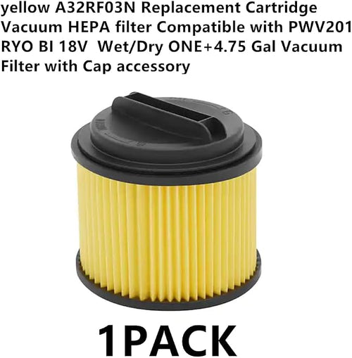 1 PACK Amigriki yellow A32RF03N Replacement Cartridge Vacuum HEPA filter - Image 2