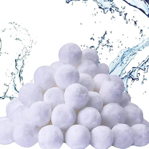 1.5 lbs Pool Filter Balls for Sand Filter, Reusable Pool Sand Filter Balls by Unknown
