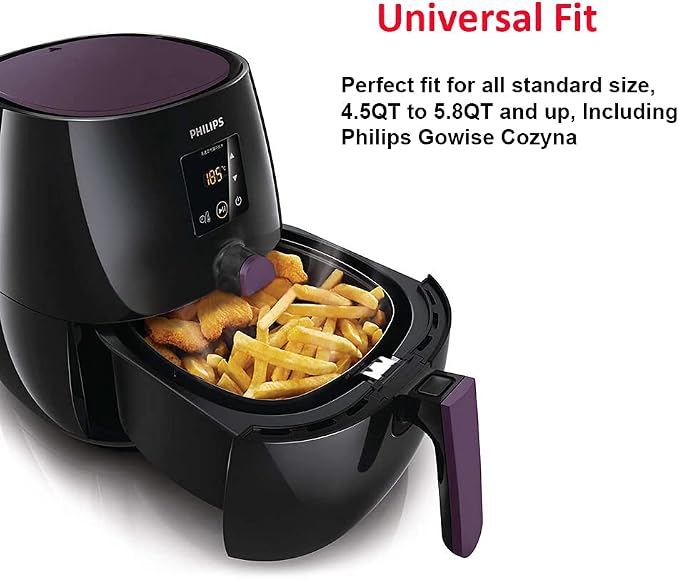 Air Fryer Rack XL Air Fryer Accessories Set of 2, Double Layer Rack - Image 3