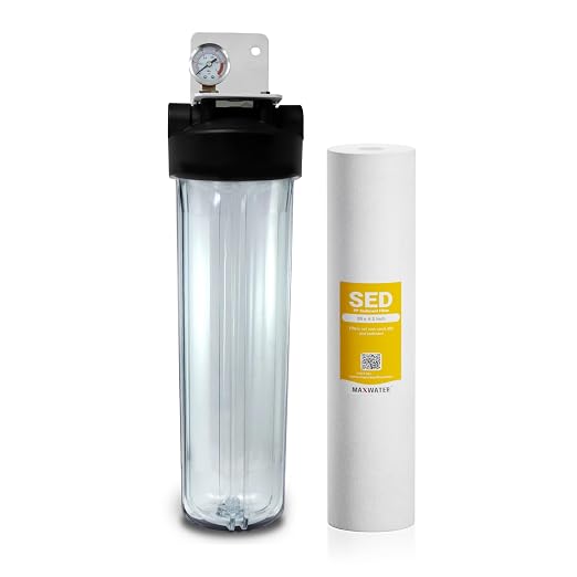 20" x 4.5" 1 Stage Whole House Water Filter System by MaxWater