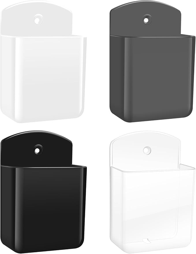 4 PCS Remote Control Holders Wall Mount, Self Adhesive TV Air Conditioner by Unknown