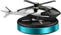 Car Air Freshener, Al Alloy Solar Helicopter Diffuser, Home&Car Décor|Blue | by NICEADA