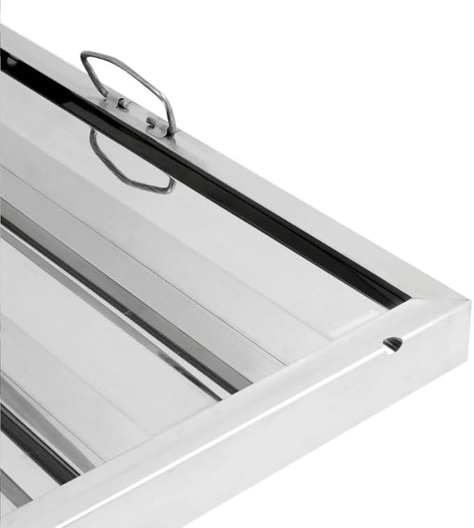 Soro Essentials- 16" W x 25" H Stainless Steel Commercial Kitchen Hood Filter - Image 5