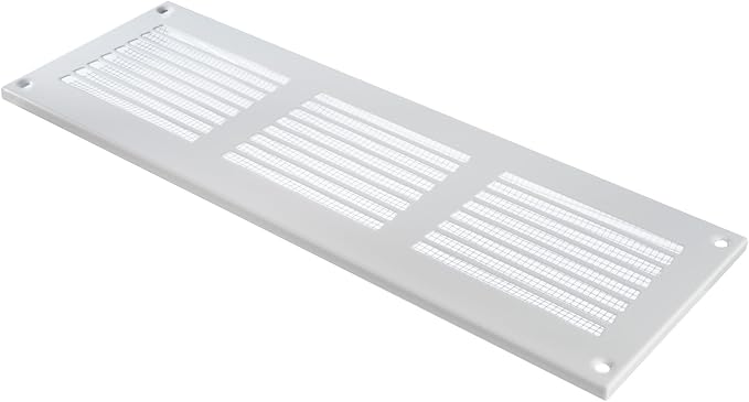 HVAC OV 12" x 4" Inch White Metal Vent Cover – Ceiling Vents Covers - Image 8