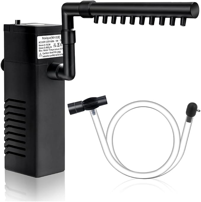 Submersible Internal Aquarium Filter Multiple Function Powerful Pump Fish Tank by Unknown