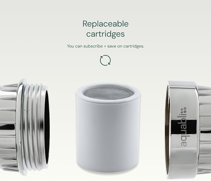 AquaBliss High Output Shower Filter Replacement Cartridge – Reduces Chemicals & - Image 8