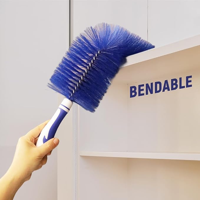 Fan Cleaning Brush Duster, Bendable Microfiber Duster, Dust Cleaning Brush - Image 2