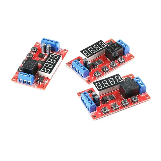 2Pcs 12V Time Delay Relay Module - Image 3