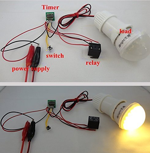 5 PCS Time Delay Module, Icstation Timer Switch Module On Off Control Board 10s - Image 6