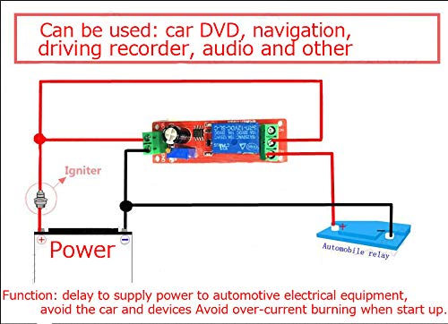 2PCS DC 12V NE555 Delay Timer Relay Switch Module 0 to 10 Seconds Adjustable - Image 5
