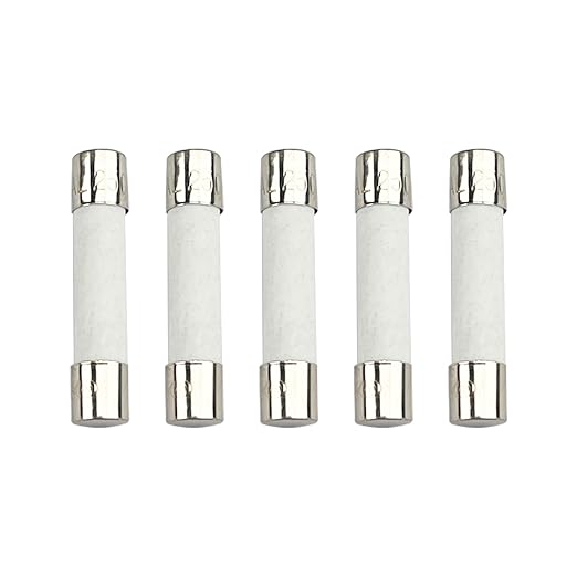 5-Pack 6x30mm 8A 250V Fast-Blow Ceramic Fuse by Unknown
