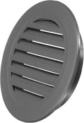 PATIKIL 7" Round Air Vent, Louver Grille Cover Aluminum Alloy Soffit Vent HVAC by PATIKIL