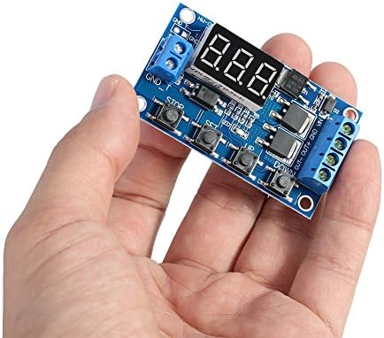 Programmable Cycle Timer Relay Module Digital LED Display DC5V to 30V Delay - Image 3