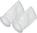 2 Pack 25 Micron 4"x9" Felt Filter Bags, 4 Inch Ring by 9 Inch Long, Liquid by NaFurAhi
