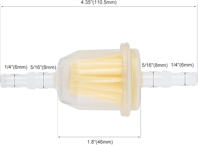 AM116304 Fuel Filter for John Deere GY20709 for Kohler 25 050 22-s for Gravely - Image 3