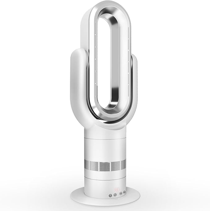 Xcity QG660 Bladeless Tower Fan, 2-in-1 Cooling & Heating Fan, Remote & Touch by Unknown