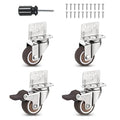 Heavy Duty Casters Set of 4 by Molen