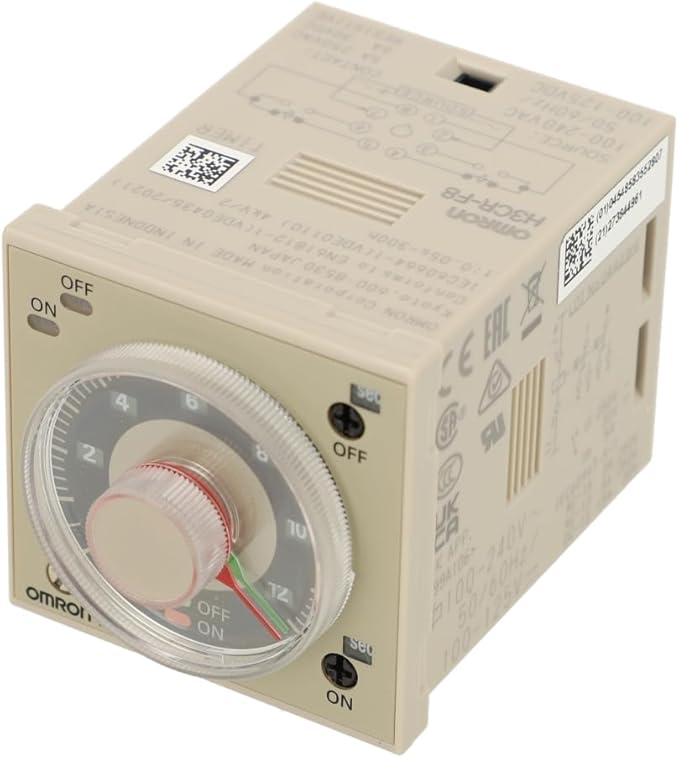 H3CR-F8 100-240AC H3CRF8AC100240D 667955 Timer, Twin DIAL, Flicker Off DELAY by Unknown