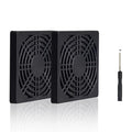 ELUTENG 80mm Fan Filter 2 Pack Ventilation Grill Cover IP40 Dustproof Cool by ELUTENG