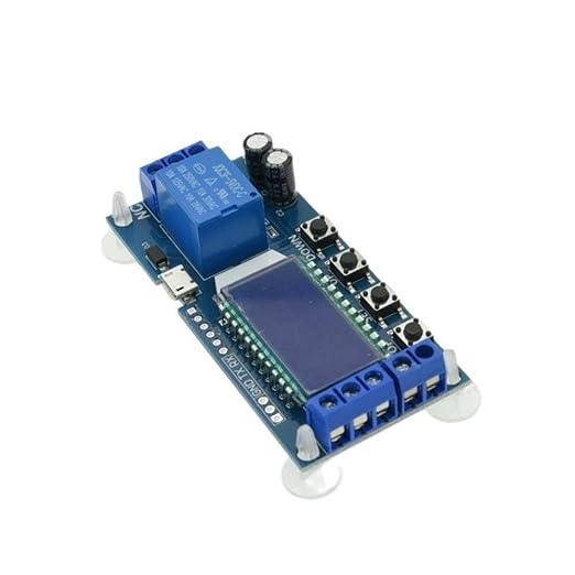 XY-LJ02 Delay Relay Module LCD Display Time Micro USB Digital 6-30V Control - Image 5
