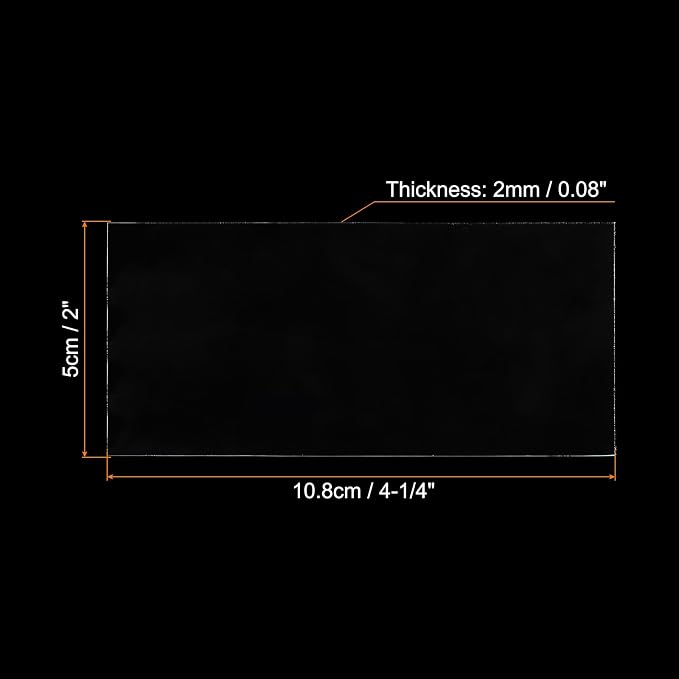 PATIKIL Welding Len 4-1/4"x 2", 4 Pack Hardened Glass Filter Plates Covers - Image 2
