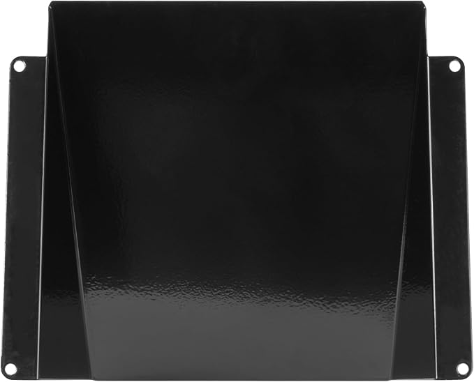 Repa Market 6 x 6 Inch Black Galvanized Steel Vent Cover - Image 9