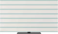 Abstract Teal Stripe Geometric Art Indoor TV Cover, Elastic TV Screen Protector by Unknown