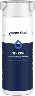 GLACIER FRESH XWF Replacement For GE XWF Refrigerator Water Filter Pack of 1 by GLACIERFRESH