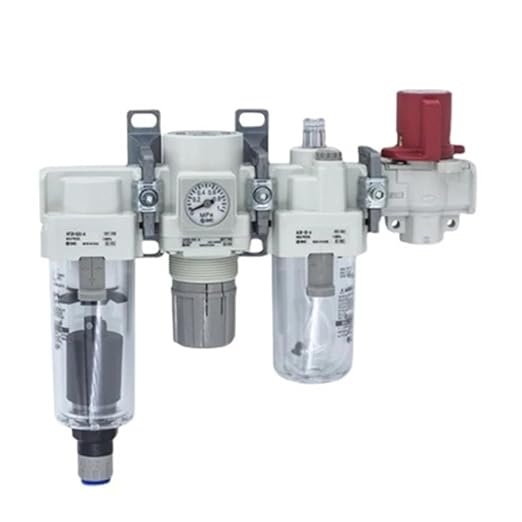 1pc Air Combination Air Filter + Regulator + Lubricator + Valve AC AC20 AC30 by Unknown