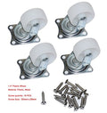 1.5" Low Profile Casters Wheels by Cofufu