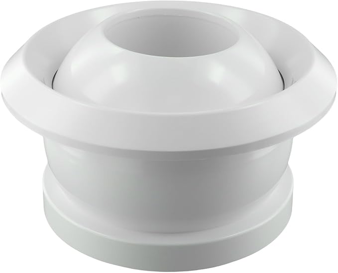 ABS Round Air-Conditioning Exhaust Vents, 360 Degree Rotating Spherical Jet - Image 4