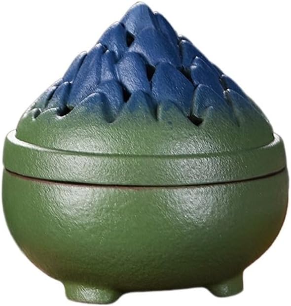 Incense Holder Ceramic Incense Burner Indoor Incense Agarwood Sandalwood Box by Unknown