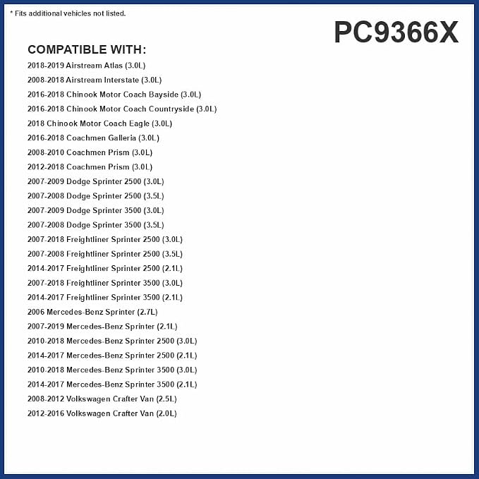 PUREFLOW PC9366X Cabin Air Filter | Fits 2010-2018 Mercedes-Benz Sprinter 2500 - Image 2