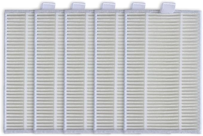 HEPA Filter Replacement Kit for Robot Vacuum Cleaner, 5 Filter Paper by Unknown