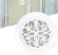 Round Air Vent Cover, Adjustable HVAC Grille, High-Quality ABS Material by Unknown