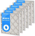 SpiroPure 9.5X9.5X1 MERV 8 Pleated Air Filters by SpiroPure