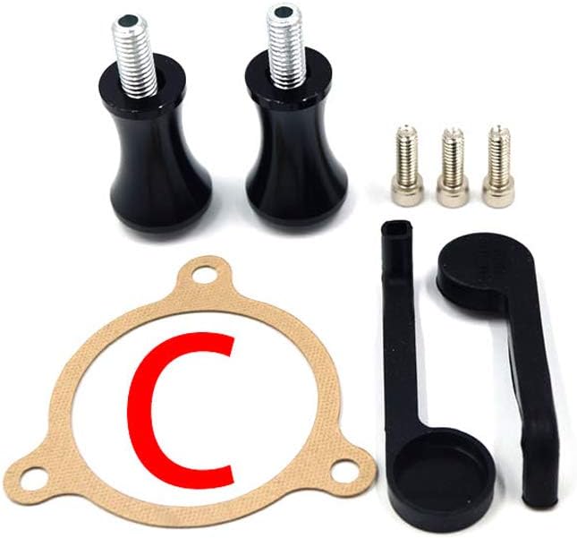 Air Filter Intake Motorcycle Turbine Cleaner Kit Cnc Cut Chrome - Image 6