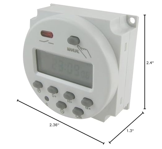 uxcell A12031200ux0078 Power Programmable Timer Time Switch Relay - Image 3