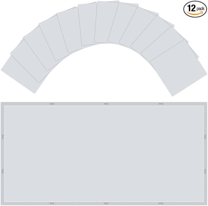 Wiooffen 12 Pcs Fluorescent Light Covers by Wiooffen